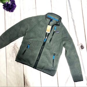 Patagonia Boys Retro Pile Jacket Large NWT